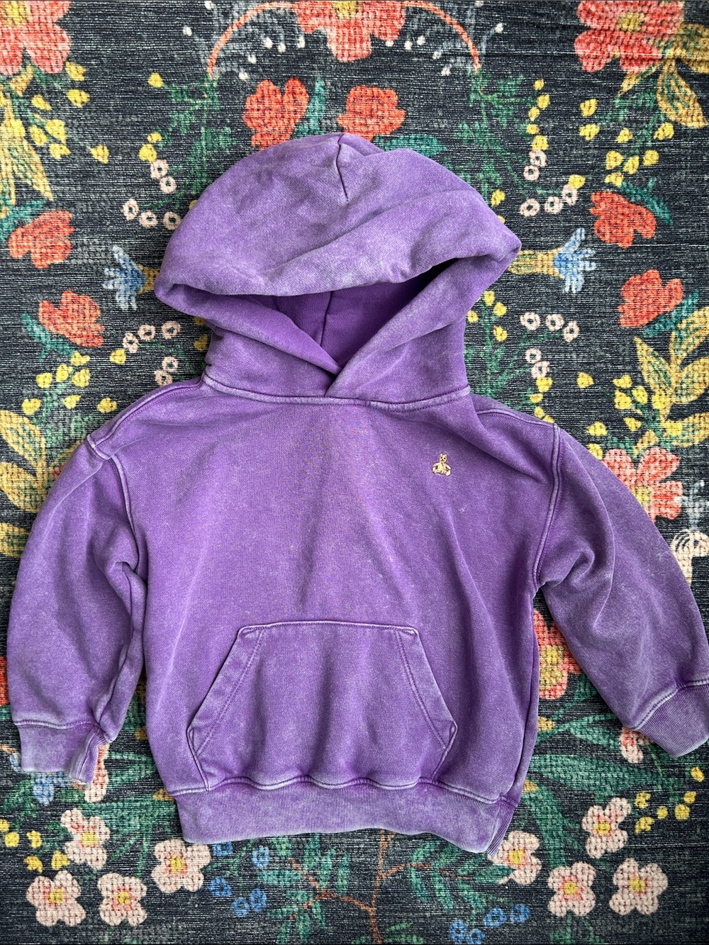 Gap Purple Toddler Hooded Sweatshirt, Size 3T
